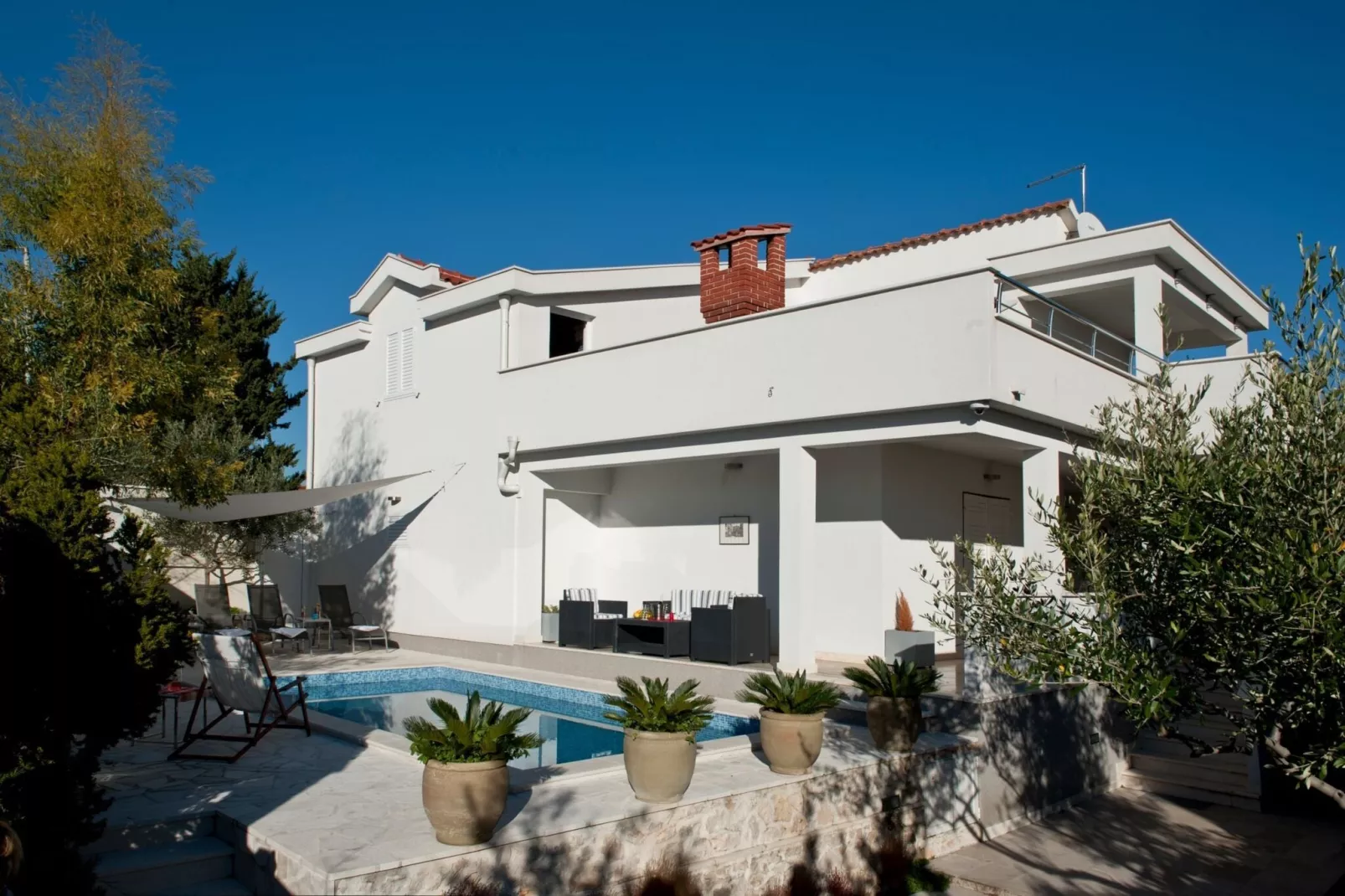 Holiday home  Ingrid - Four Bedroom Holiday Home with Pool-Extérieur