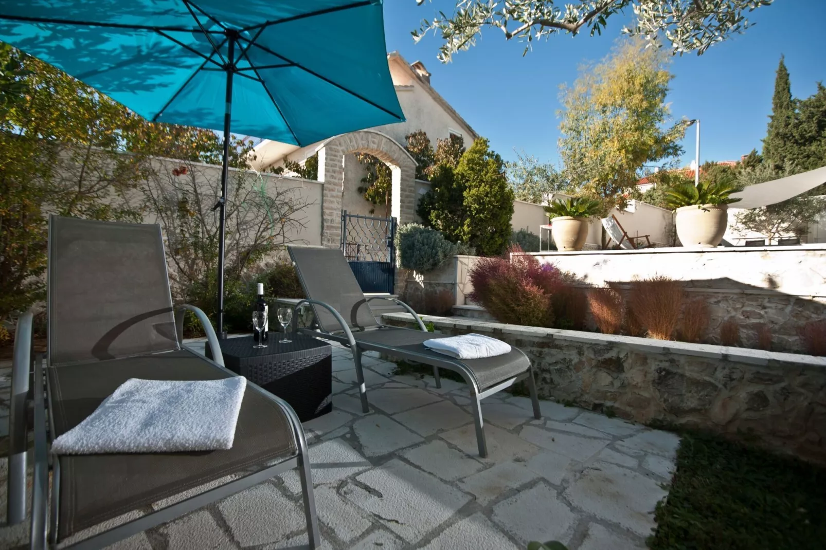 Holiday home  Ingrid - Four Bedroom Holiday Home with Pool-Terrasse