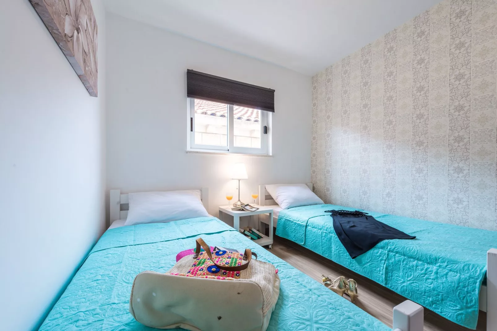 Apartments Maris-Two Bedroom Apartment with Terrace and Sea View-address Plat  21-Bedroom