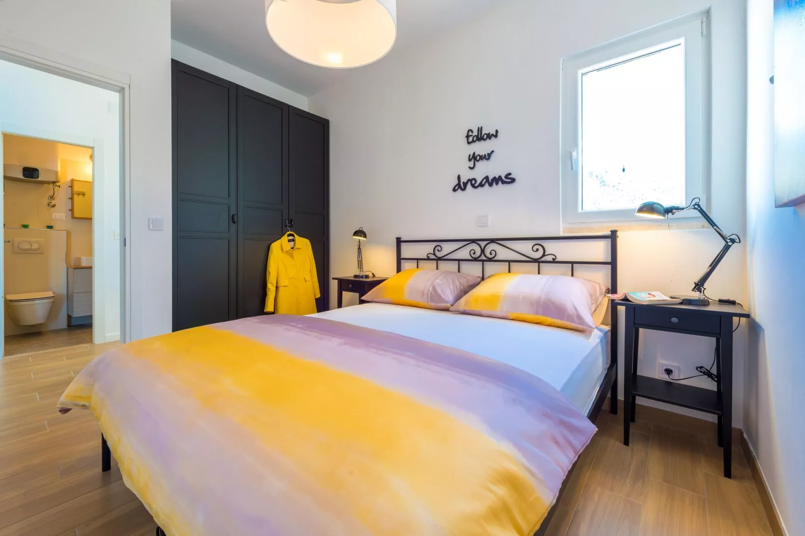 Apartments Maris-Two Bedroom Apartment with Terrace and Sea View-address Plat  21-Bedroom