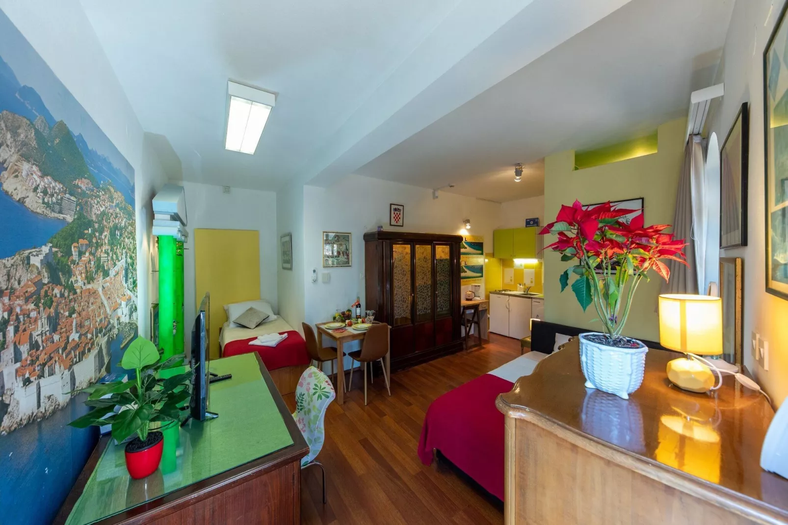 Apartments Studio Dubrovnik Beach Area- Comfort Studio Apartment-Bedroom