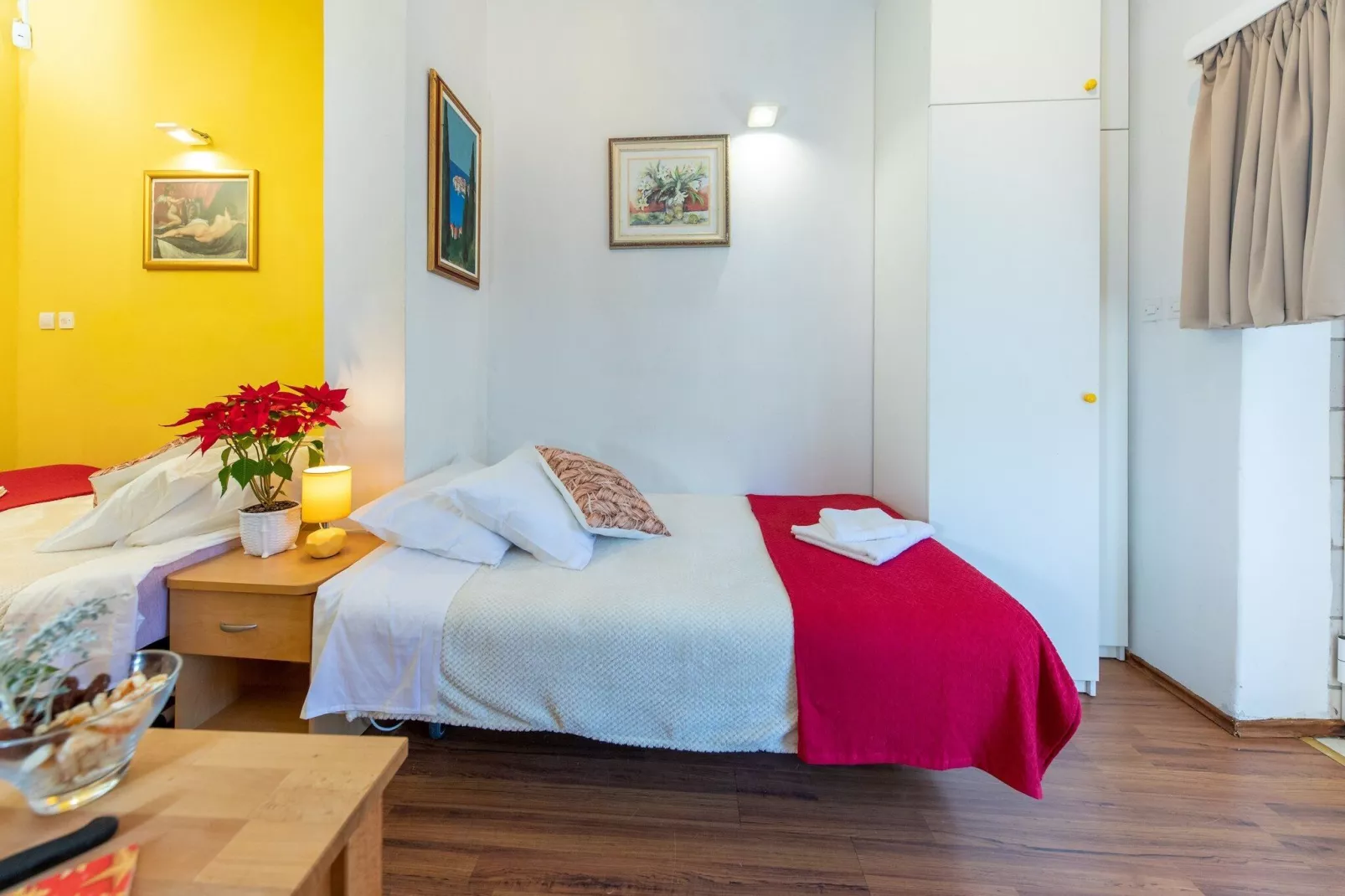 Apartments Studio Dubrovnik Beach Area-Studio Apartment-Bedroom
