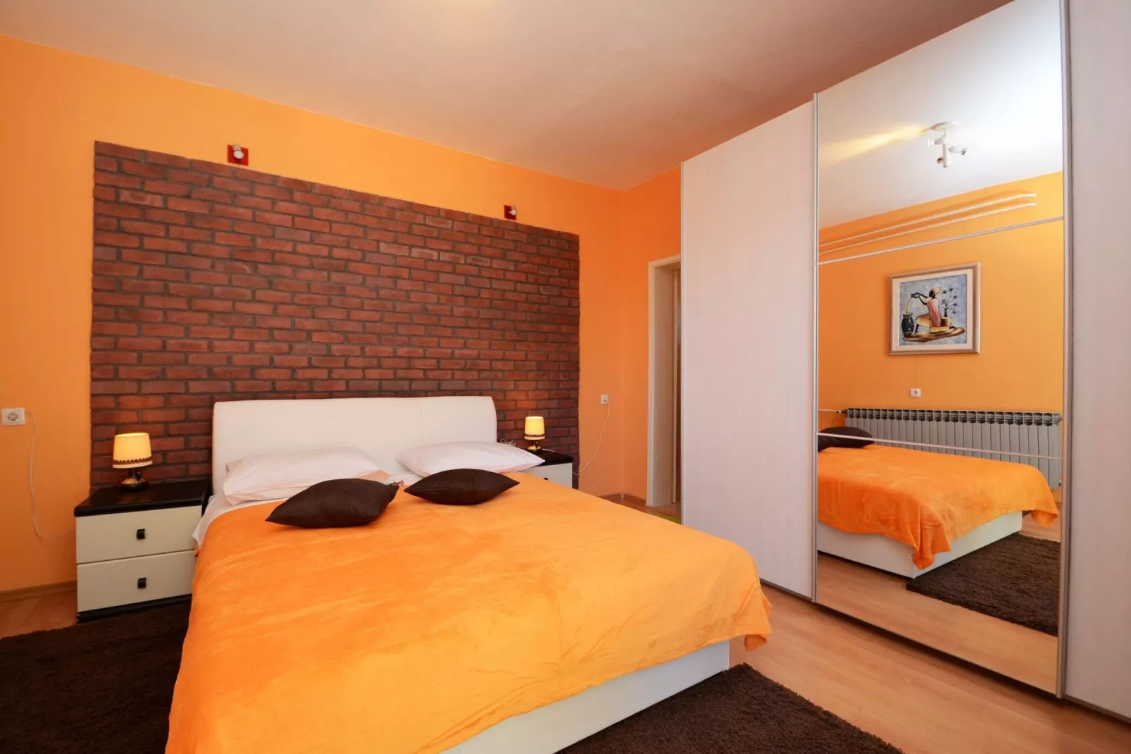 LaidBack Apartments - Two Bedroom Apartment with Terrace and Sea View (Paradise)-Bedroom