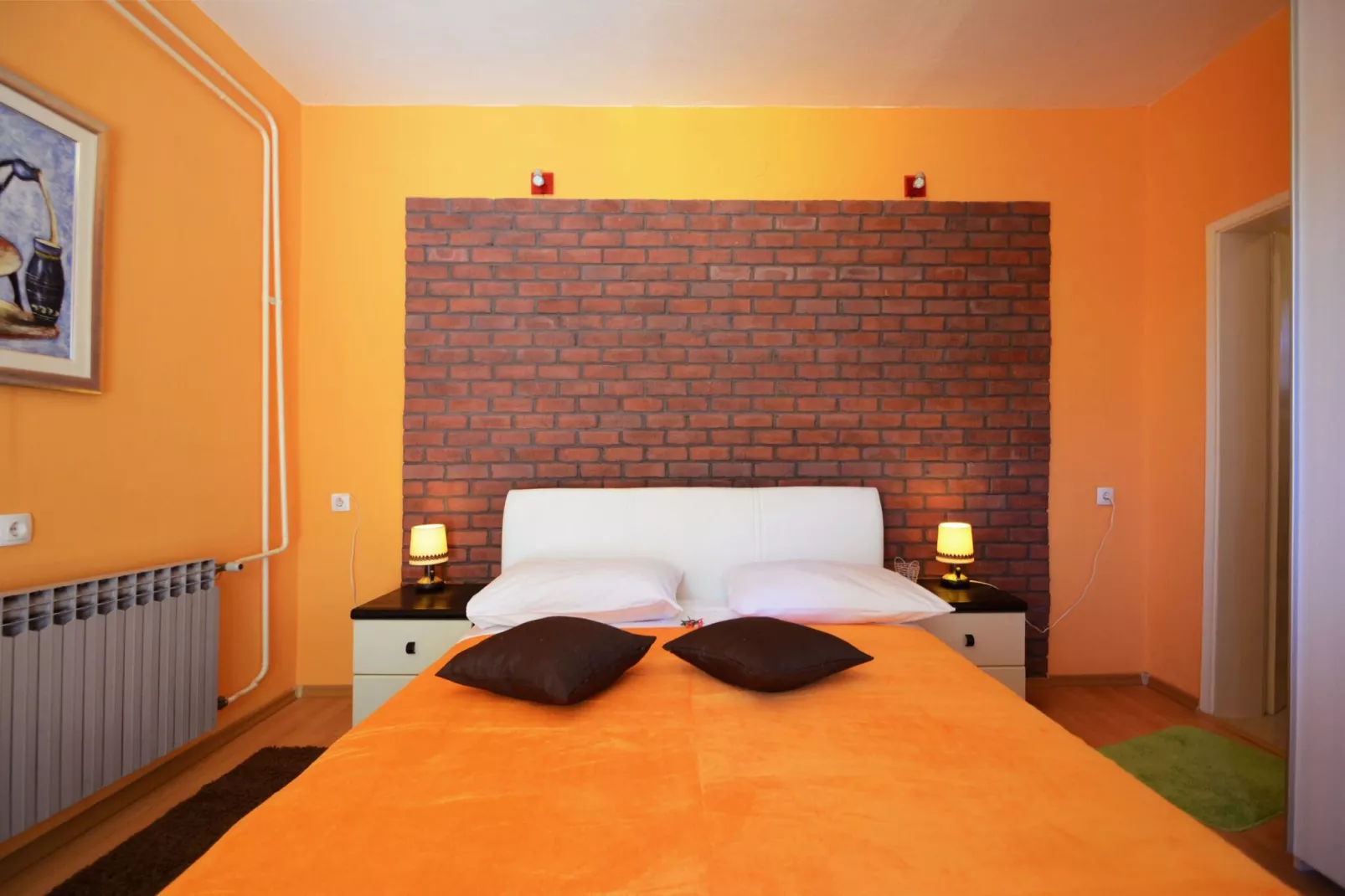 LaidBack Apartments - Two Bedroom Apartment with Terrace and Sea View (Paradise)-Bedroom