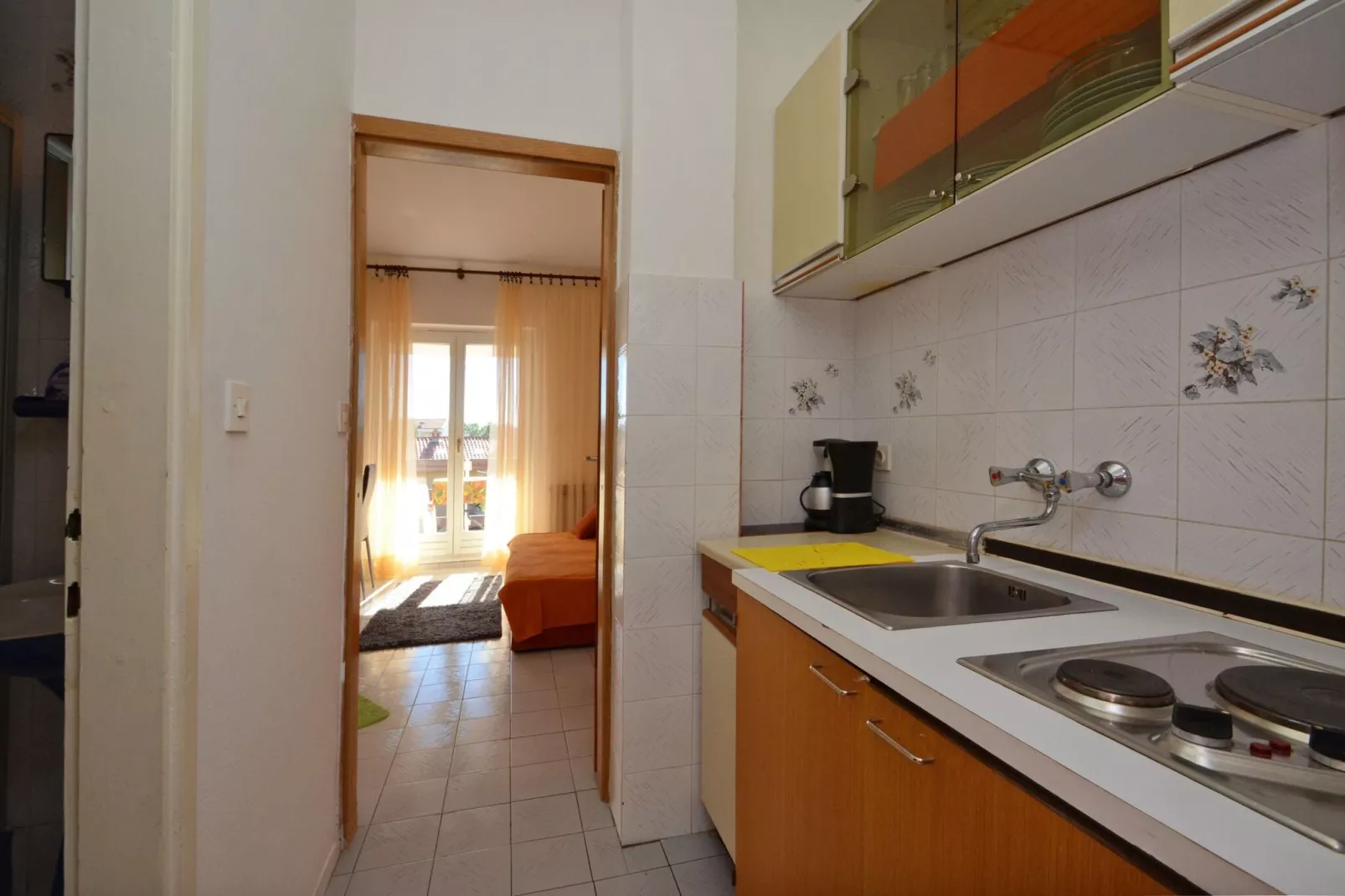 LaidBack Apartments - Comfort One Bedroom Apartment with Balcony and Sea View (Green)-Cuisine