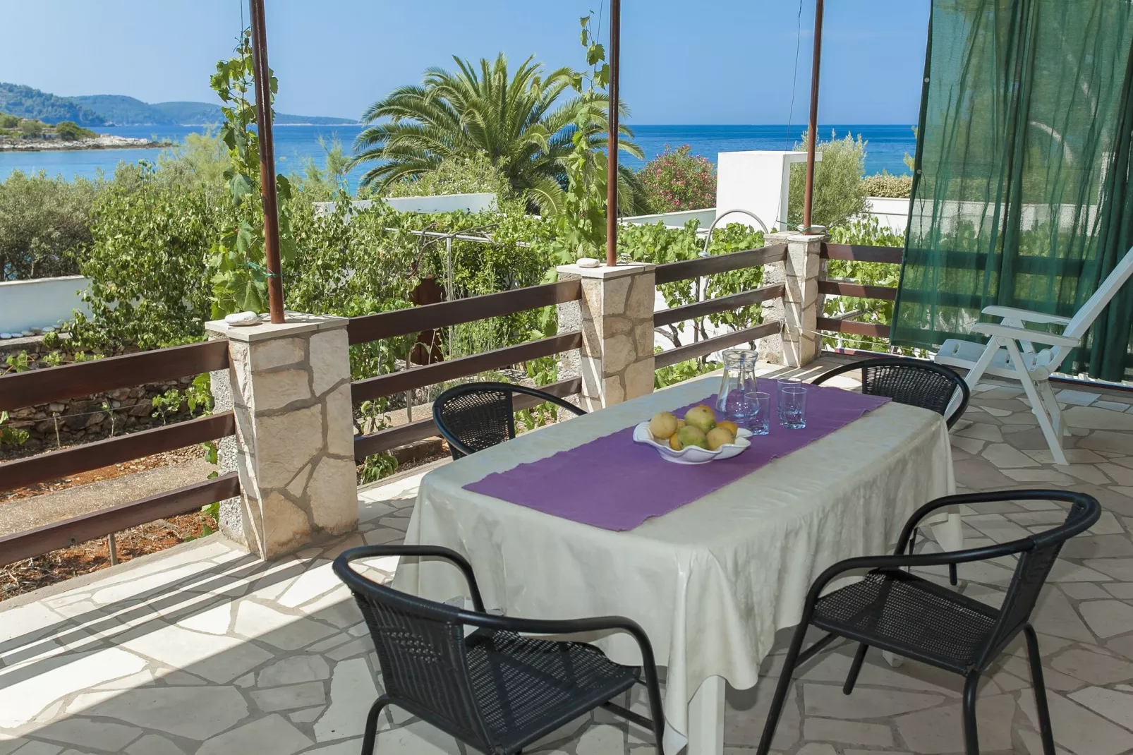 Holiday Home Neda-Three Bedroom Holiday Home with Terrace and Sea View-Vue