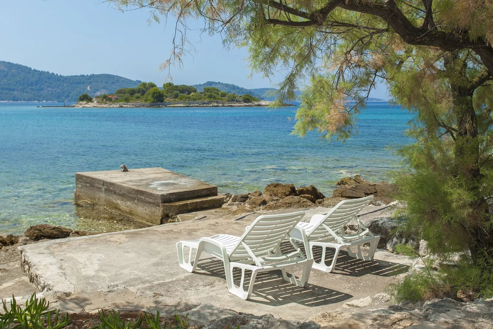 Holiday Home Neda-Three Bedroom Holiday Home with Terrace and Sea View-Extérieur