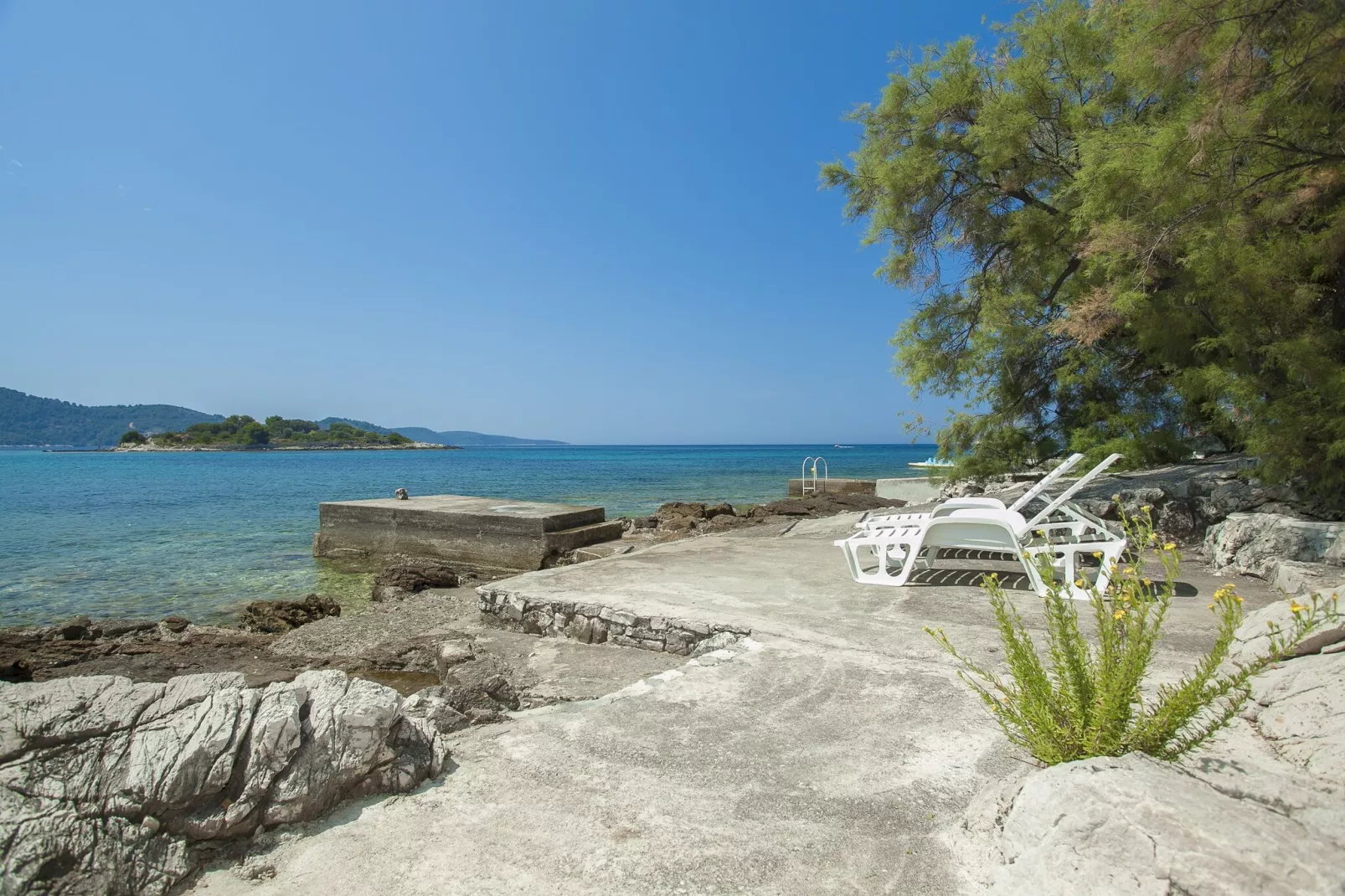 Holiday Home Neda-Three Bedroom Holiday Home with Terrace and Sea View-Extérieur