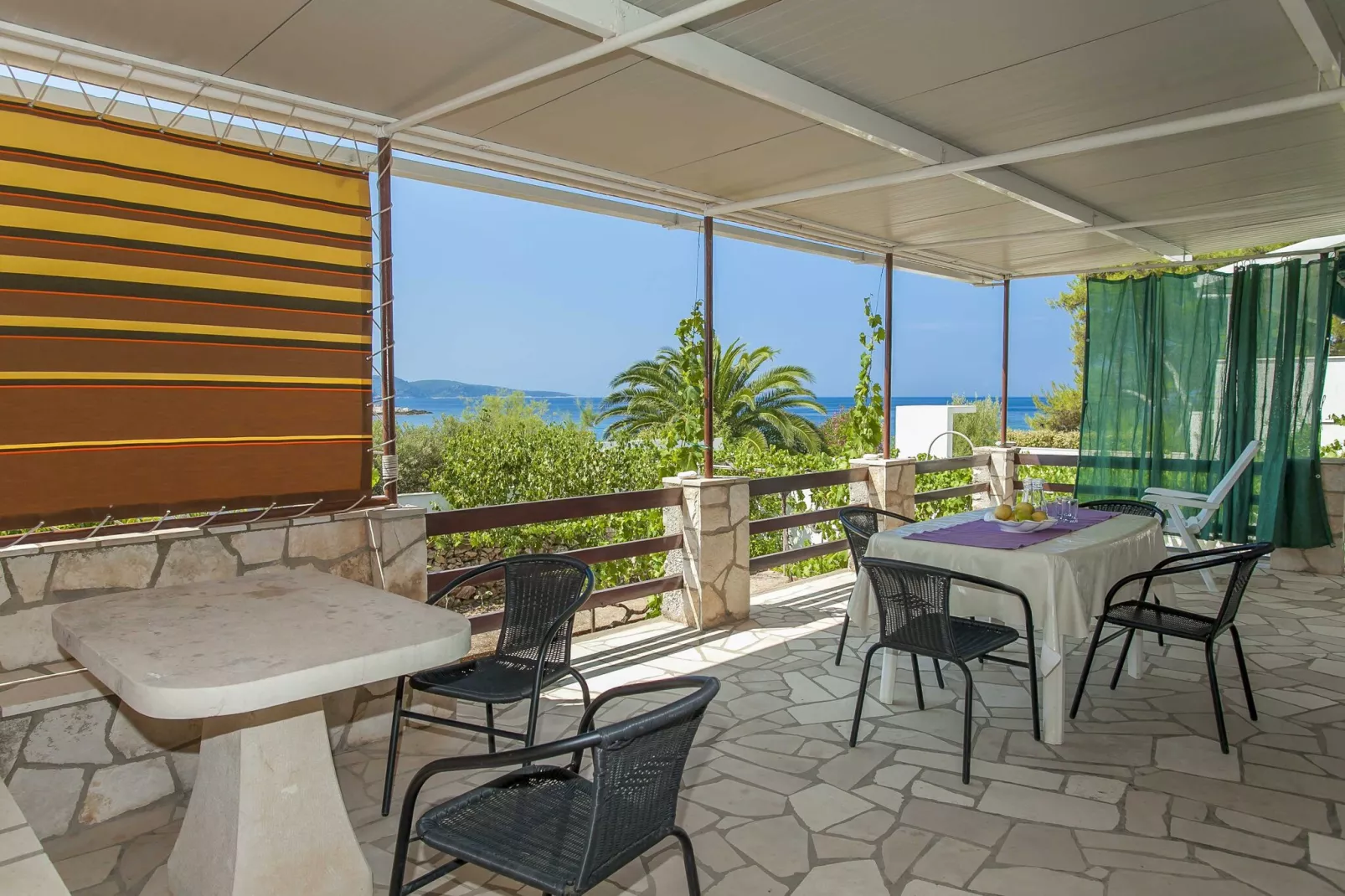 Holiday Home Neda-Three Bedroom Holiday Home with Terrace and Sea View-Extérieur
