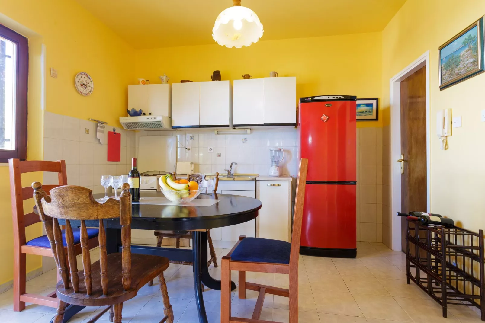 Apartments Sunrise ( Duilovo ) -Three Bedroom Apartment with Sea View  Terrace-Küche