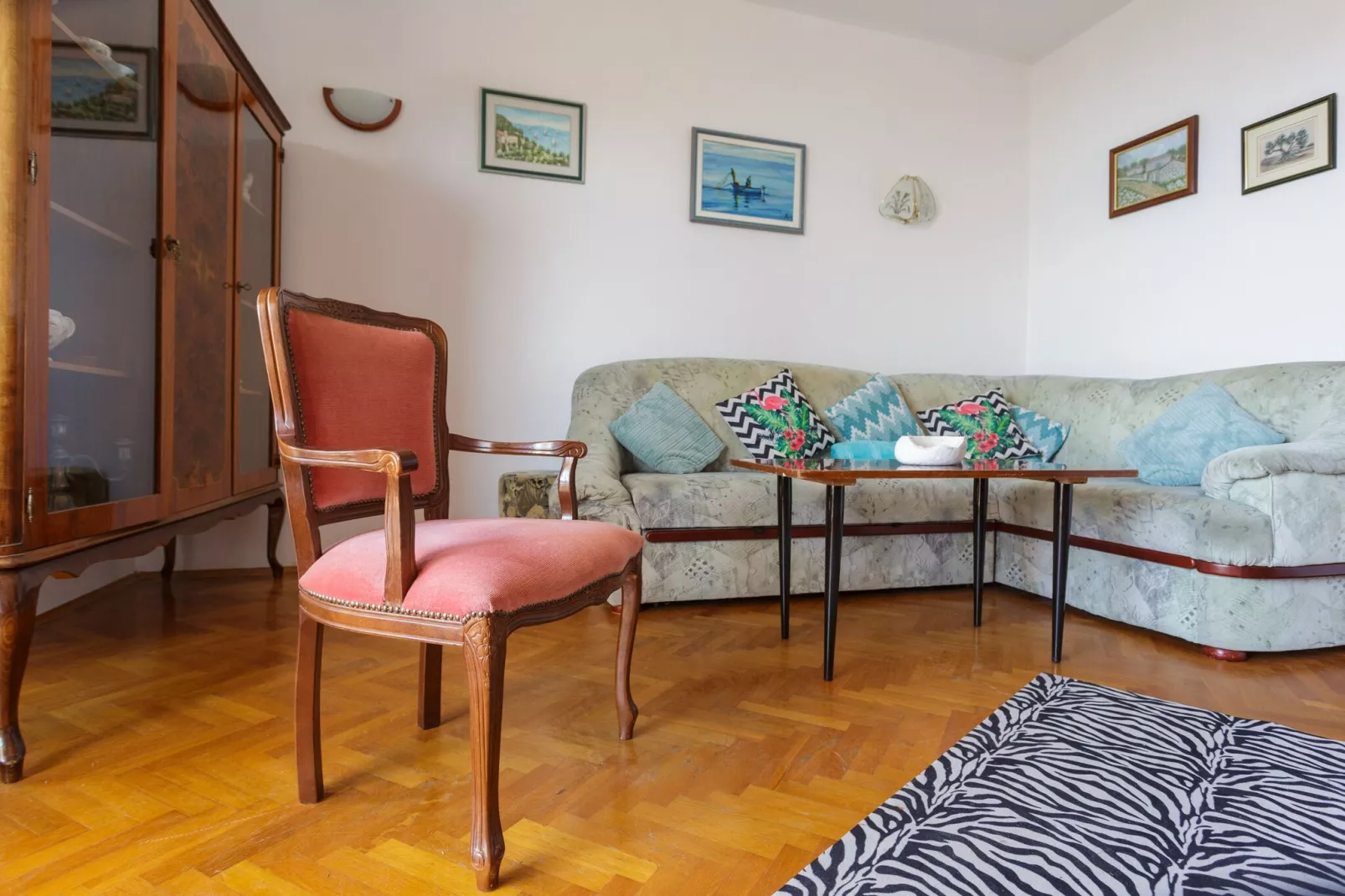 Apartments Sunrise ( Duilovo ) -Three Bedroom Apartment with Sea View  Terrace-Schlafzimmer