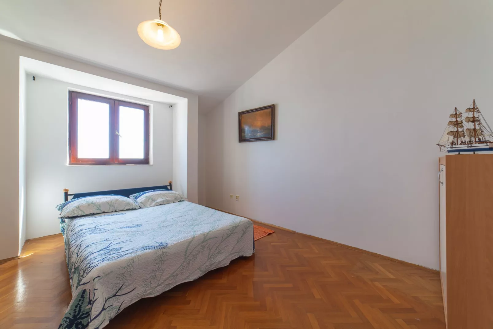 Apartments Sunrise ( Duilovo ) -Superior Three Bedroom Apartment with Sea View Terrace-Chambre