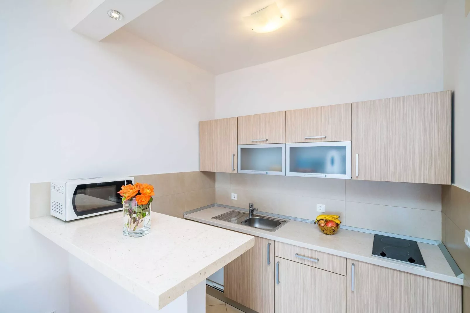 Apartments Marnic Blue Chill- Comfort Studio Apartment(S3)-Kitchen