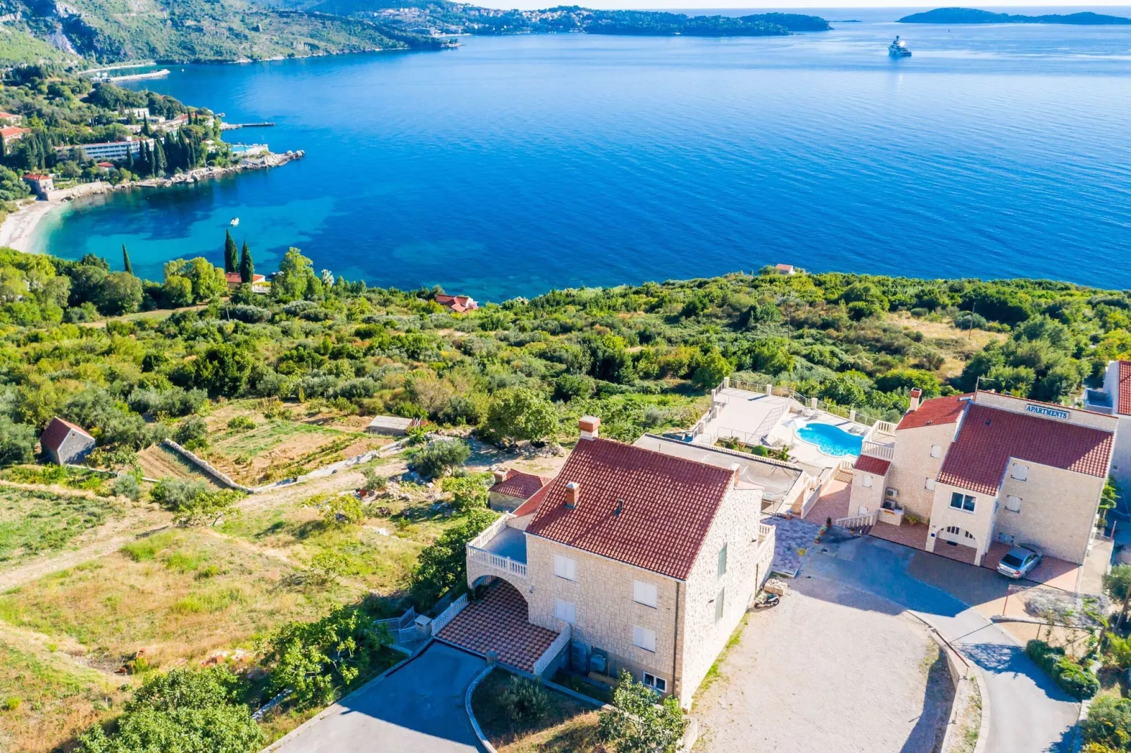 Apartments Marnic Blue Chill- Comfort Studio Apartment(S3)-View