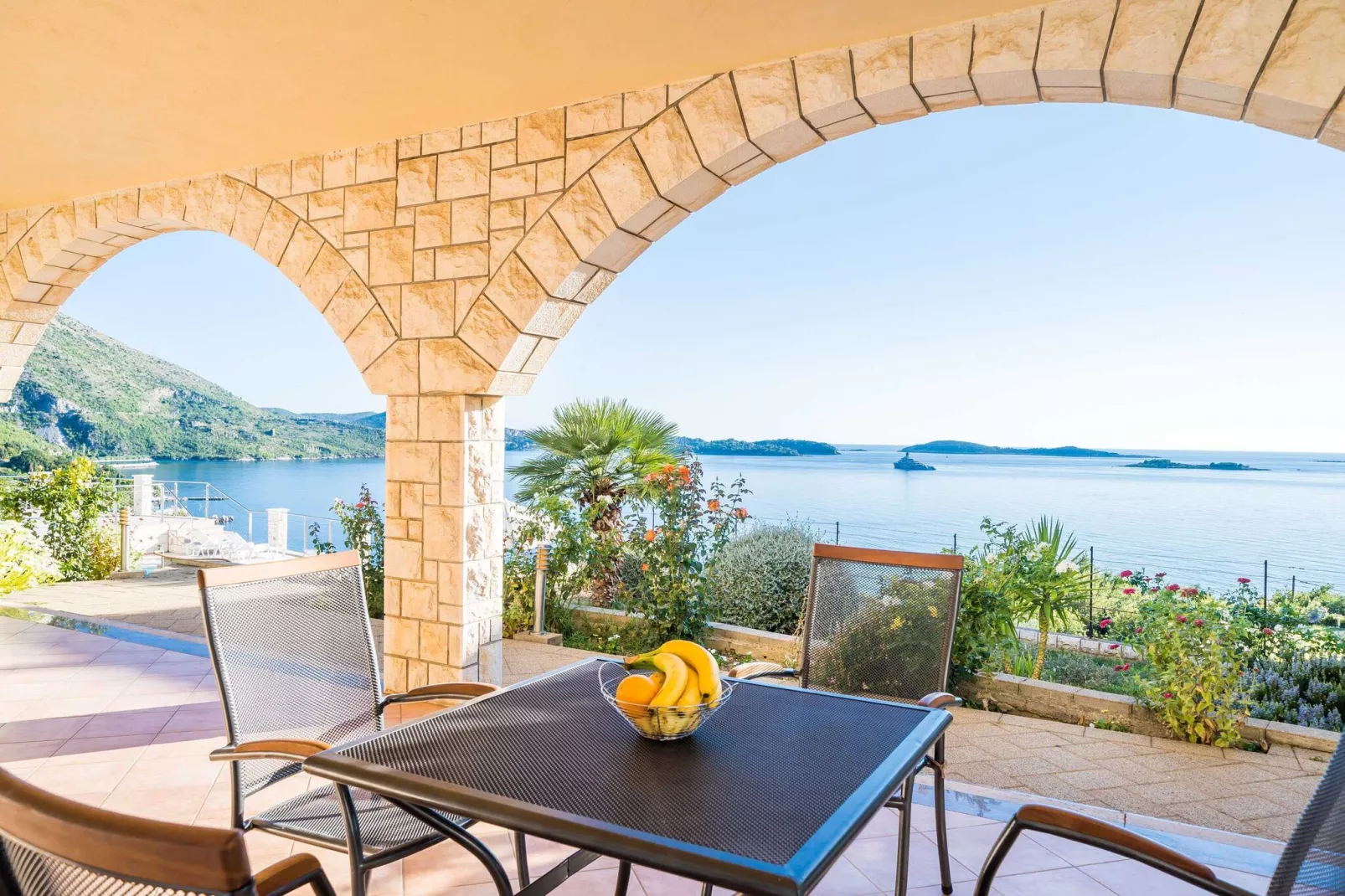 Apartments Marnic Blue Chill- Comfort Studio Apartment(S3)-Terrace