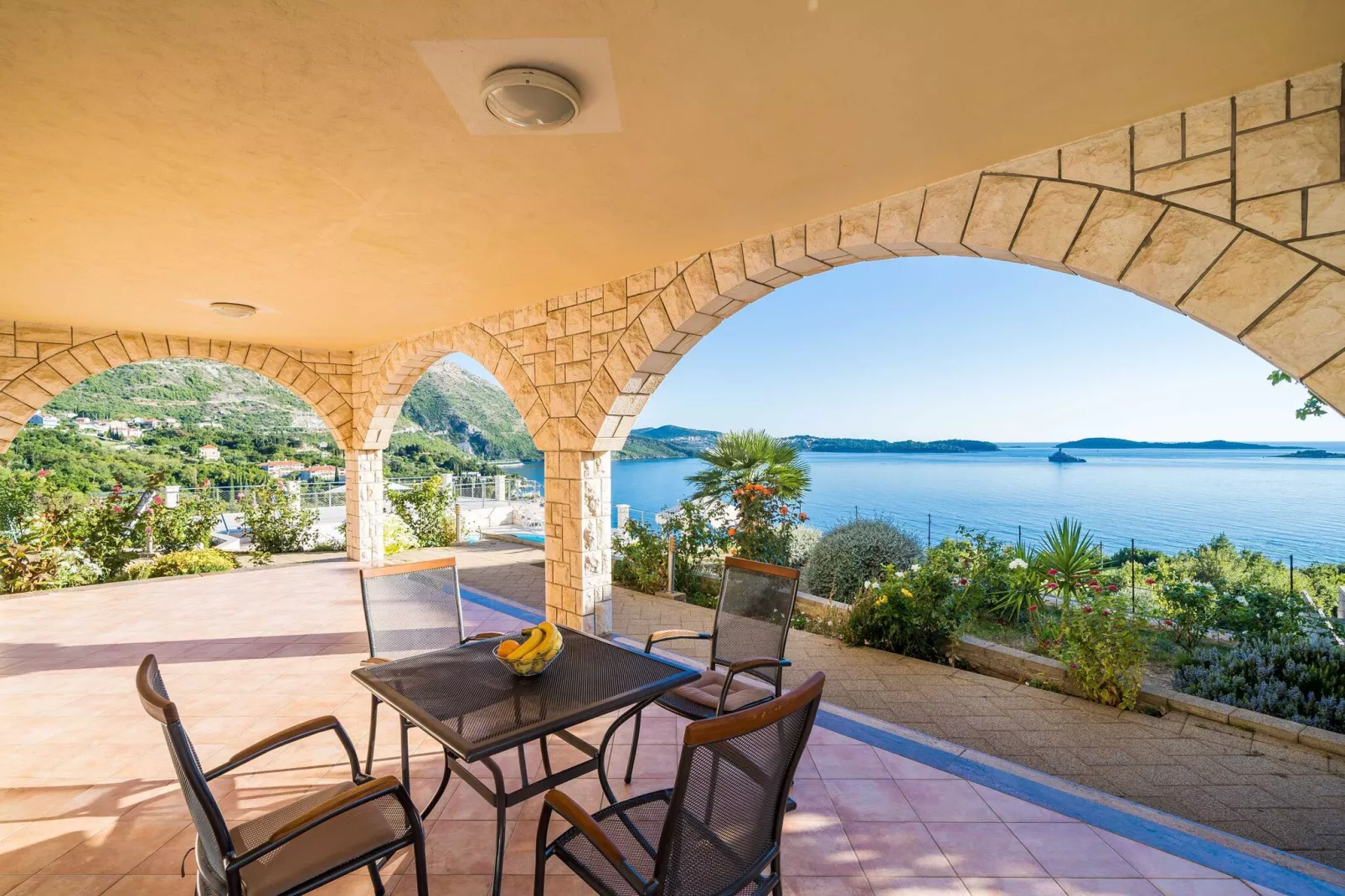 Apartments Marnic Blue Chill- Comfort Studio Apartment(S3)-Terrace