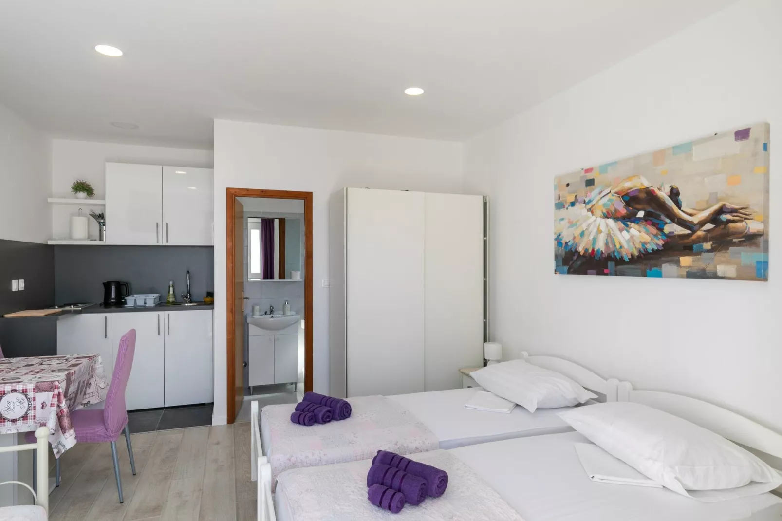 Apartments Karol&Mara-Studio Aparment-Bedroom