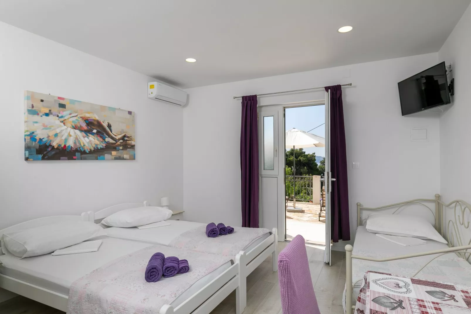 Apartments Karol&Mara-Studio Aparment-Bedroom