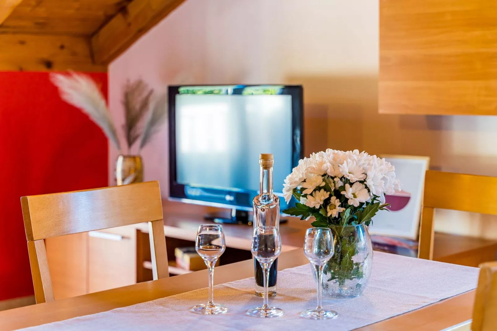 Apartments Vodnica- Comfort One Bedroom Apartment with Balcony and Partial Sea View A1-Indoor