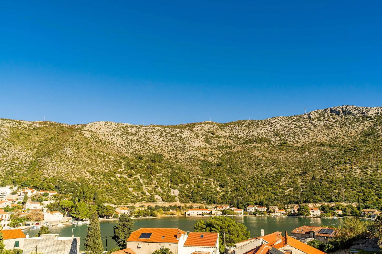 Apartments Vodnica- Comfort One Bedroom Apartment with Balcony and Partial Sea View A1-View
