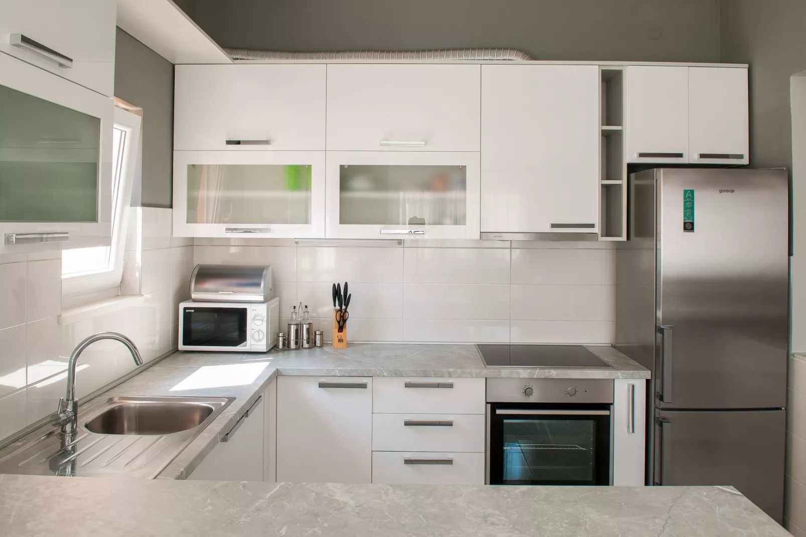 Apartments Anita-Luxury Three Bedroom Apartment with Terrace-Cuisine