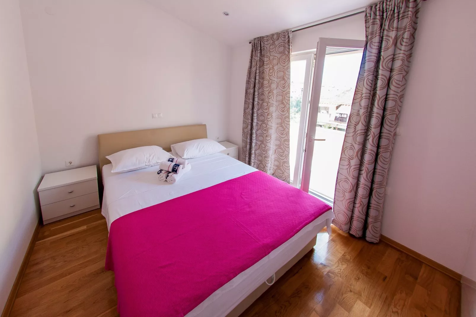Apartments Anita-Luxury Three Bedroom Apartment with Terrace-Chambre
