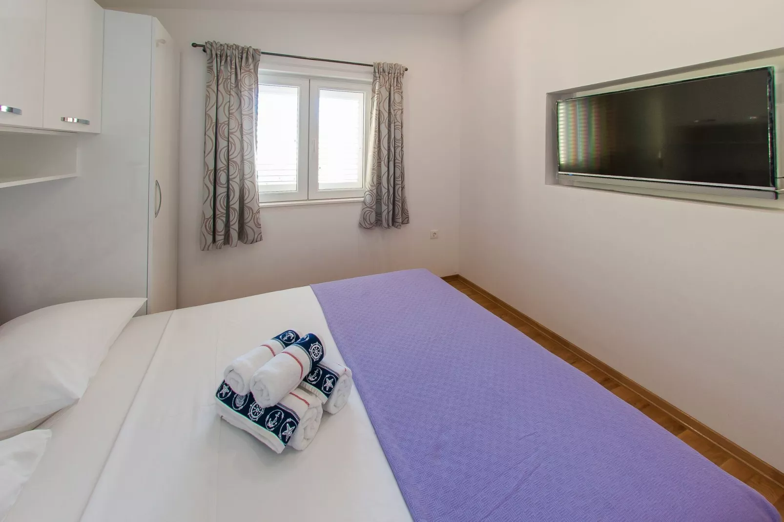 Apartments Anita-Luxury Three Bedroom Apartment with Terrace-Chambre