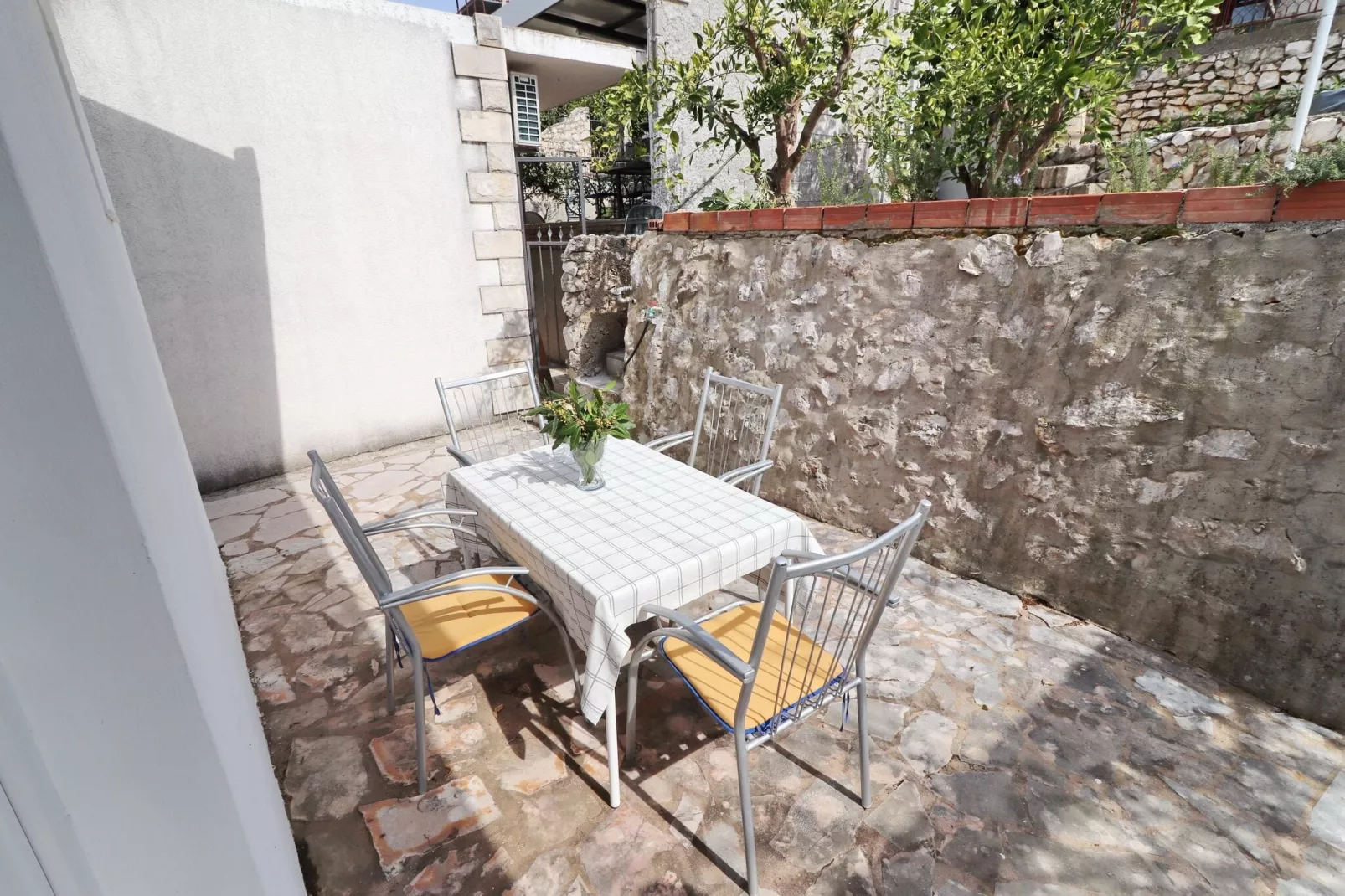 Holiday Home Rosemary-Three Bedroom Holiday Home with Terrace and Partial Sea View-Terrasse
