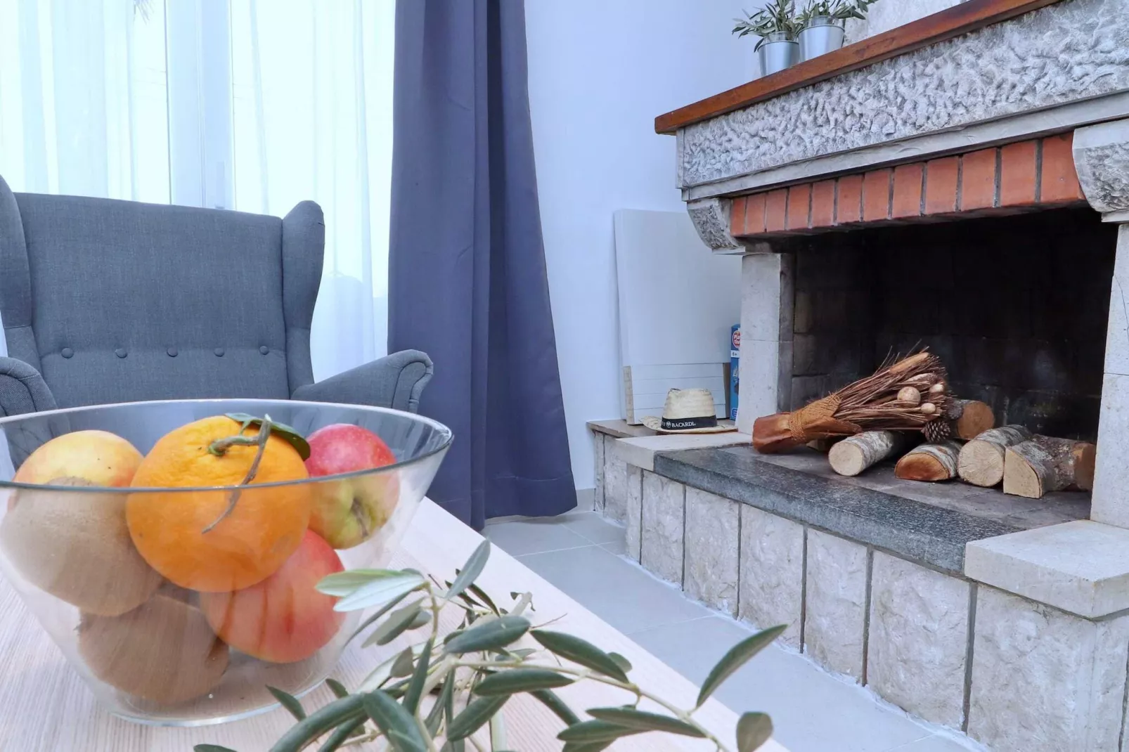 Holiday Home Rosemary-Three Bedroom Holiday Home with Terrace and Partial Sea View-Intérieur