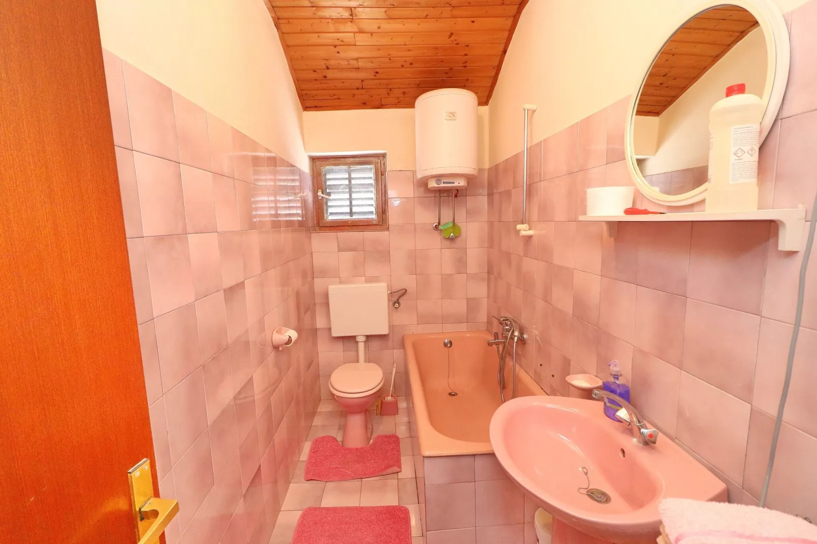 Apartments Peselj-One Bedroom Apartment with Balcony and Sea View ( 2 )-Bathroom