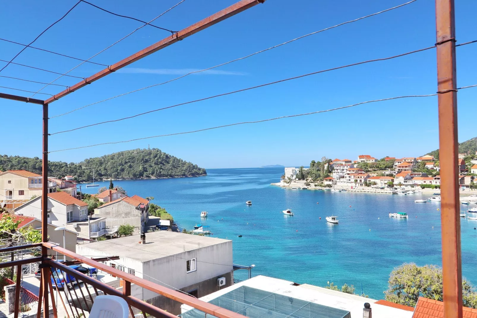 Apartments Peselj-One Bedroom Apartment with Balcony and Sea View ( 2 )-View