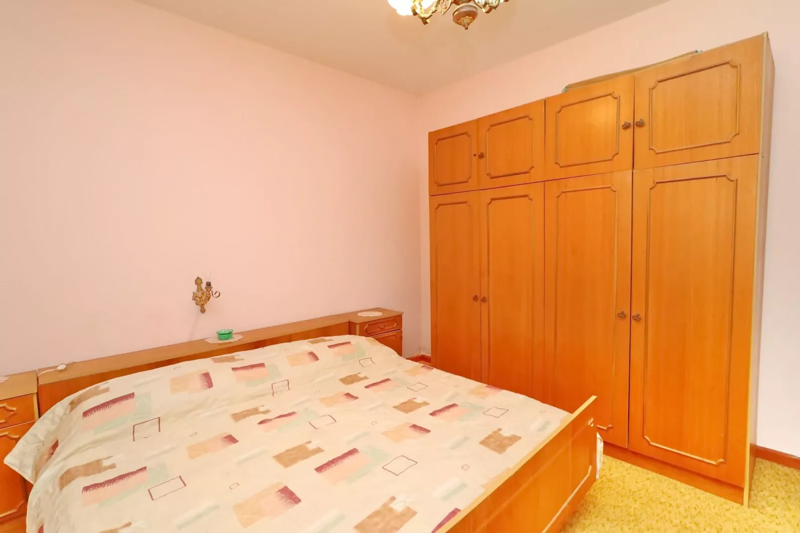 Apartments Peselj-Three Bedroom Apartment with Terrace and Sea View-Bedroom