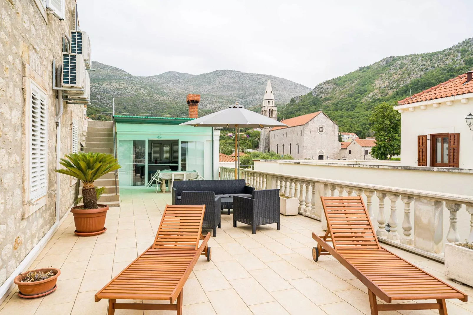 Villa Ro-Ma - Three Bedroom Villa with Terrace and Sea View-Terrasse