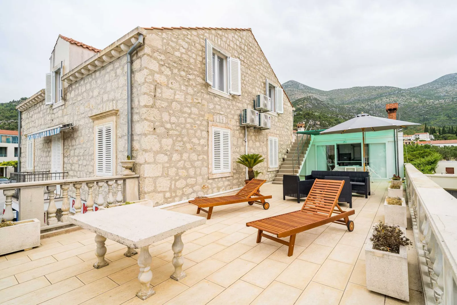 Villa Ro-Ma - Three Bedroom Villa with Terrace and Sea View-Terrasse