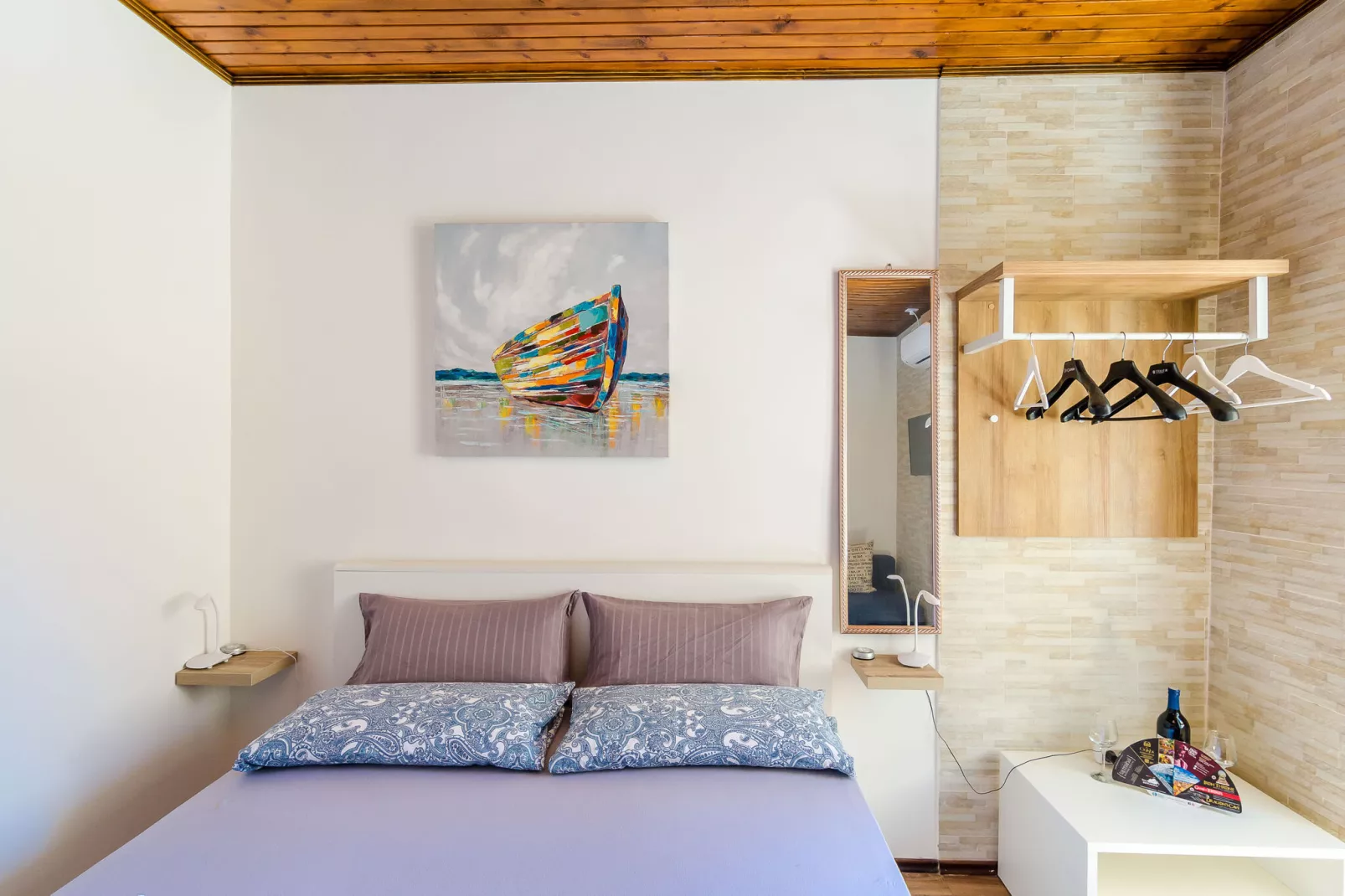 Rooms City Central Old Town - Triple Rom with Sea View-Schlafzimmer