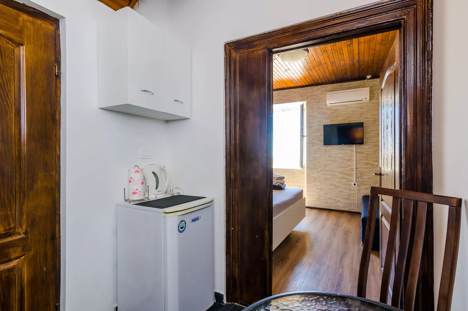 Rooms City Central Old Town - Triple Rom with Sea View-Schlafzimmer