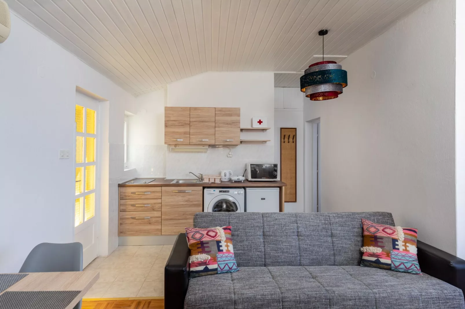 Apartment Agneza - One bedroom apartment with terrace-Living room