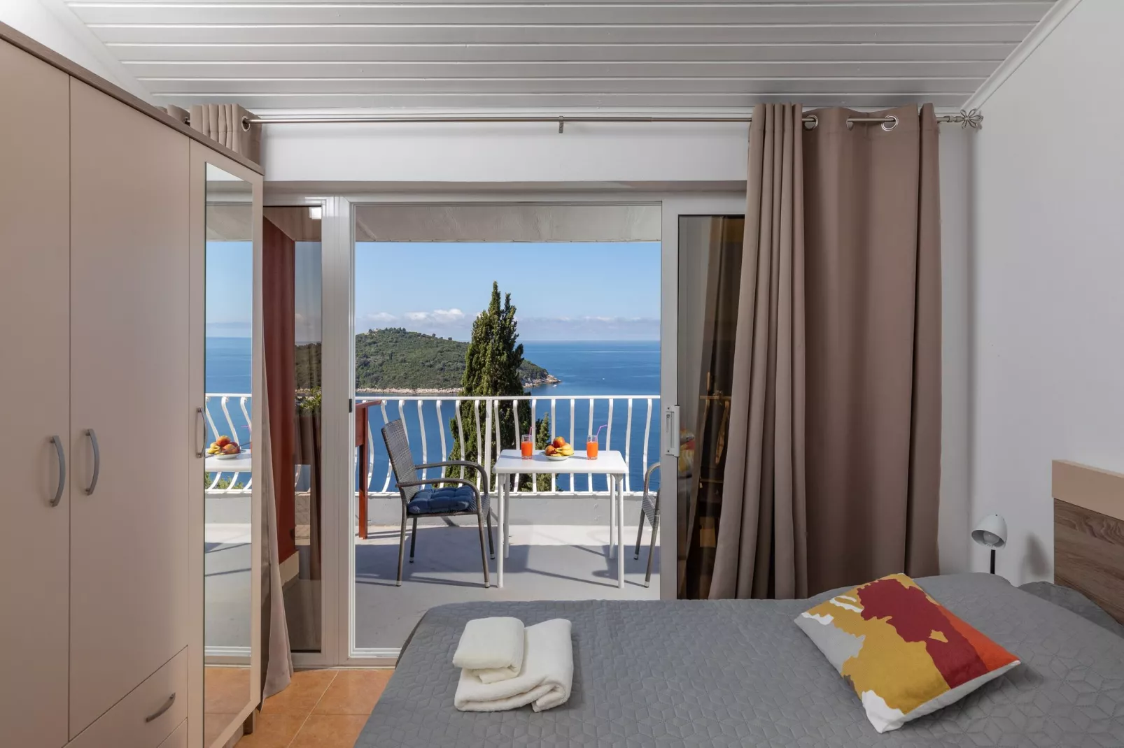 Apartment Agneza - One bedroom apartment with terrace-Bedroom