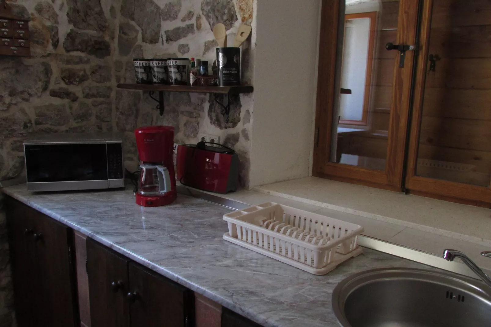 Holiday Home Stari Zoganj - Two Bedroom Holiday Home with Terrace and Swimming Pool-Cuisine