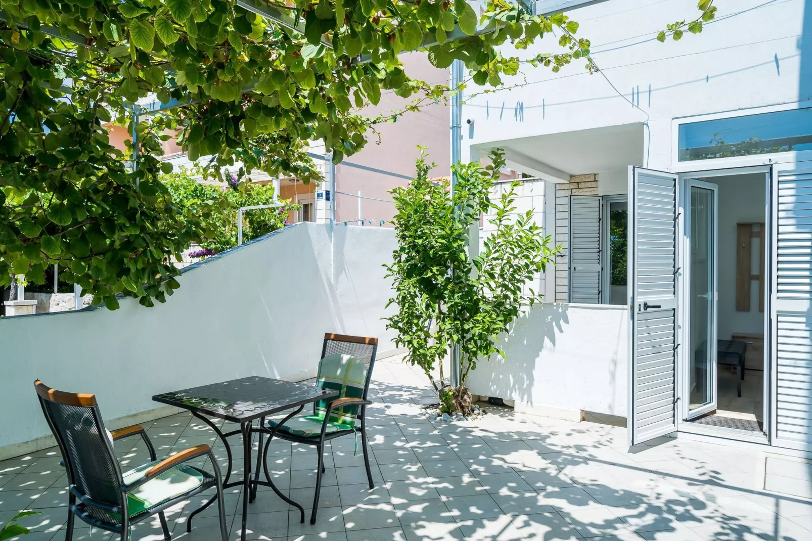 Villa Marija-Studio Apartment with Terrace-5-Terrasse