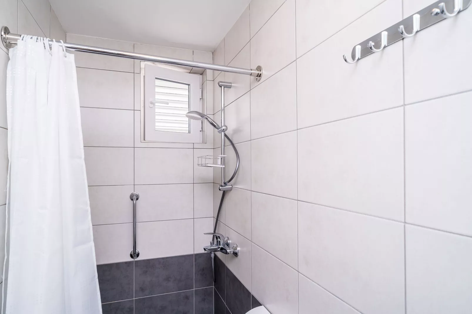 Villa Marija-Double room with Kitchen and Terrace-6-Bathroom