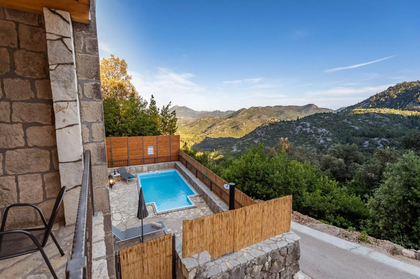 Villa Lazini Dvori - Two Bedroom Stone House Villa with Private Pool-Outdoor