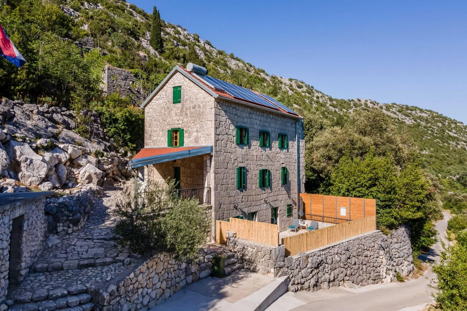 Villa Lazini Dvori - Two Bedroom Stone House Villa with Private Pool-View