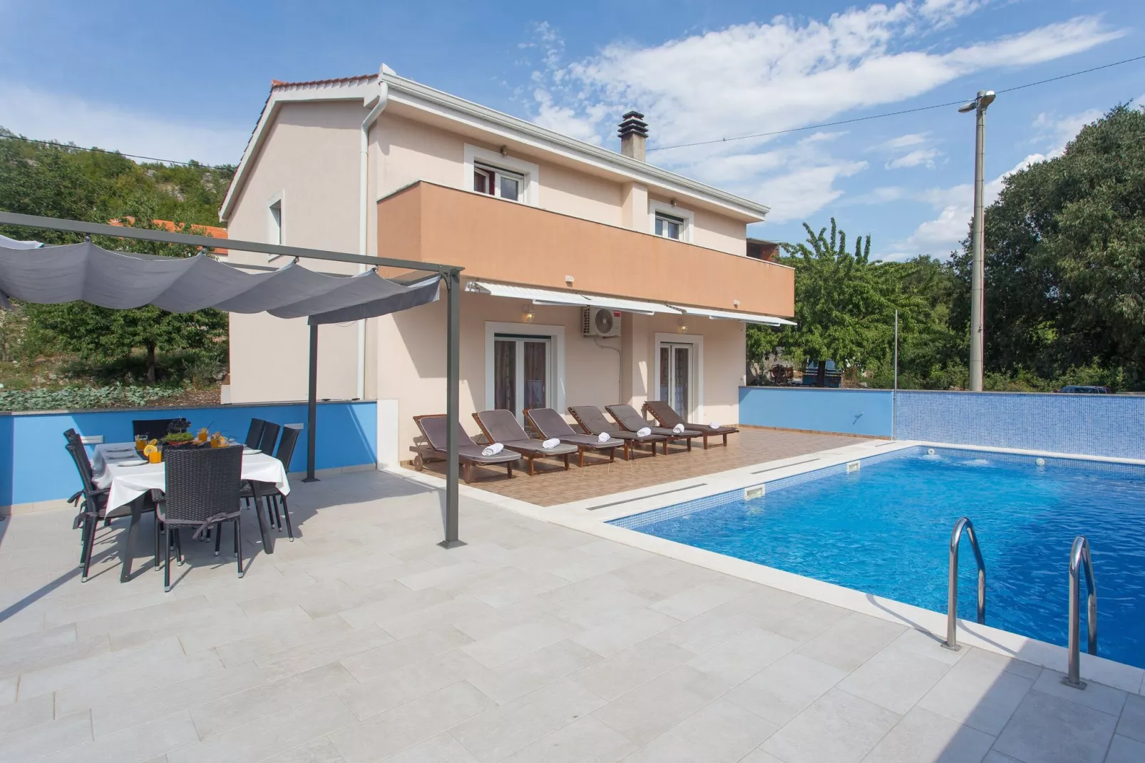 Villa Tomic - Four-Bedroom Villa with Private Pool-Outdoor