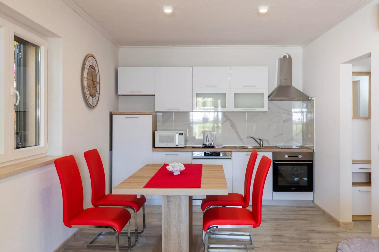 Apartment Pod Nespolom - One Bedroom Apartment with Terrace-Dining room