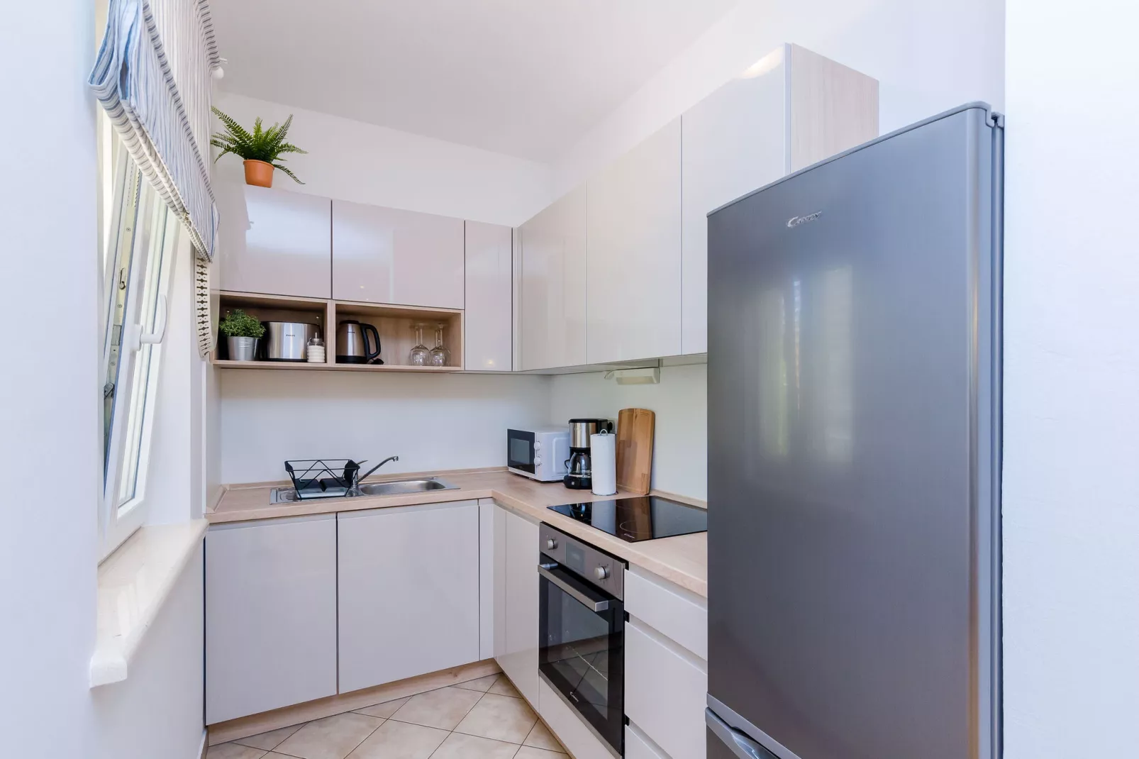 Private Garden Apartment Dubrovnik - Two-Bedroom Apartment with Garden and Terrace-Kitchen