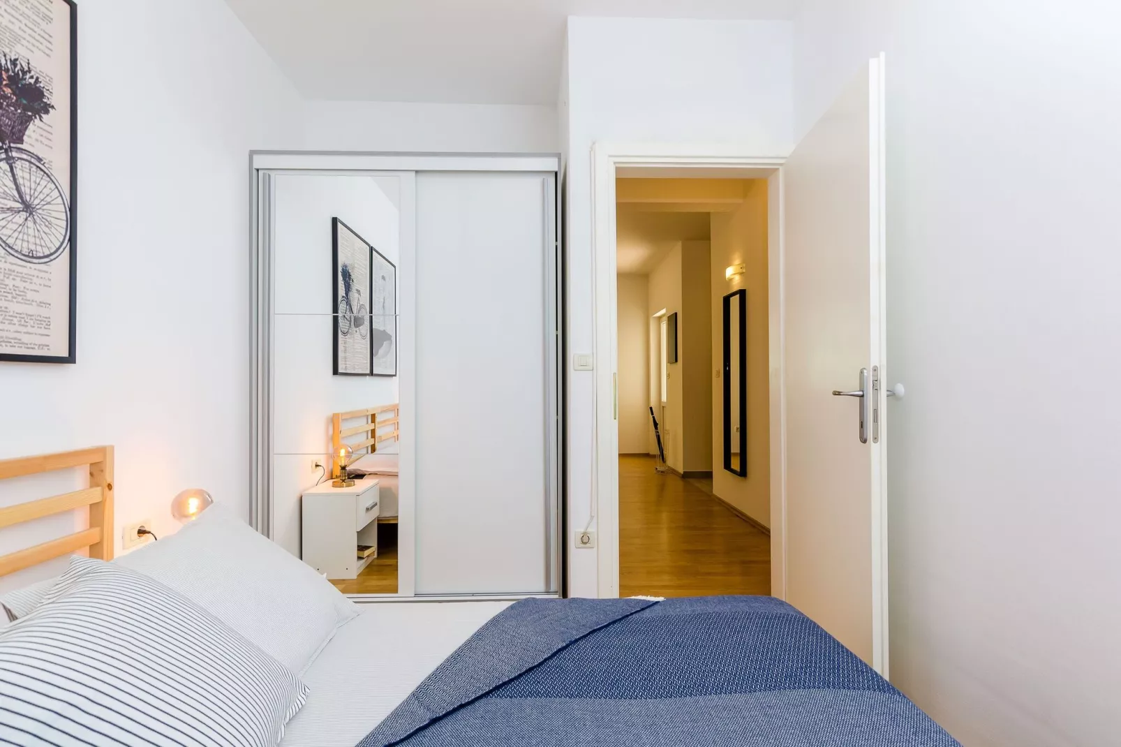 Private Garden Apartment Dubrovnik - Two-Bedroom Apartment with Garden and Terrace-Bedroom