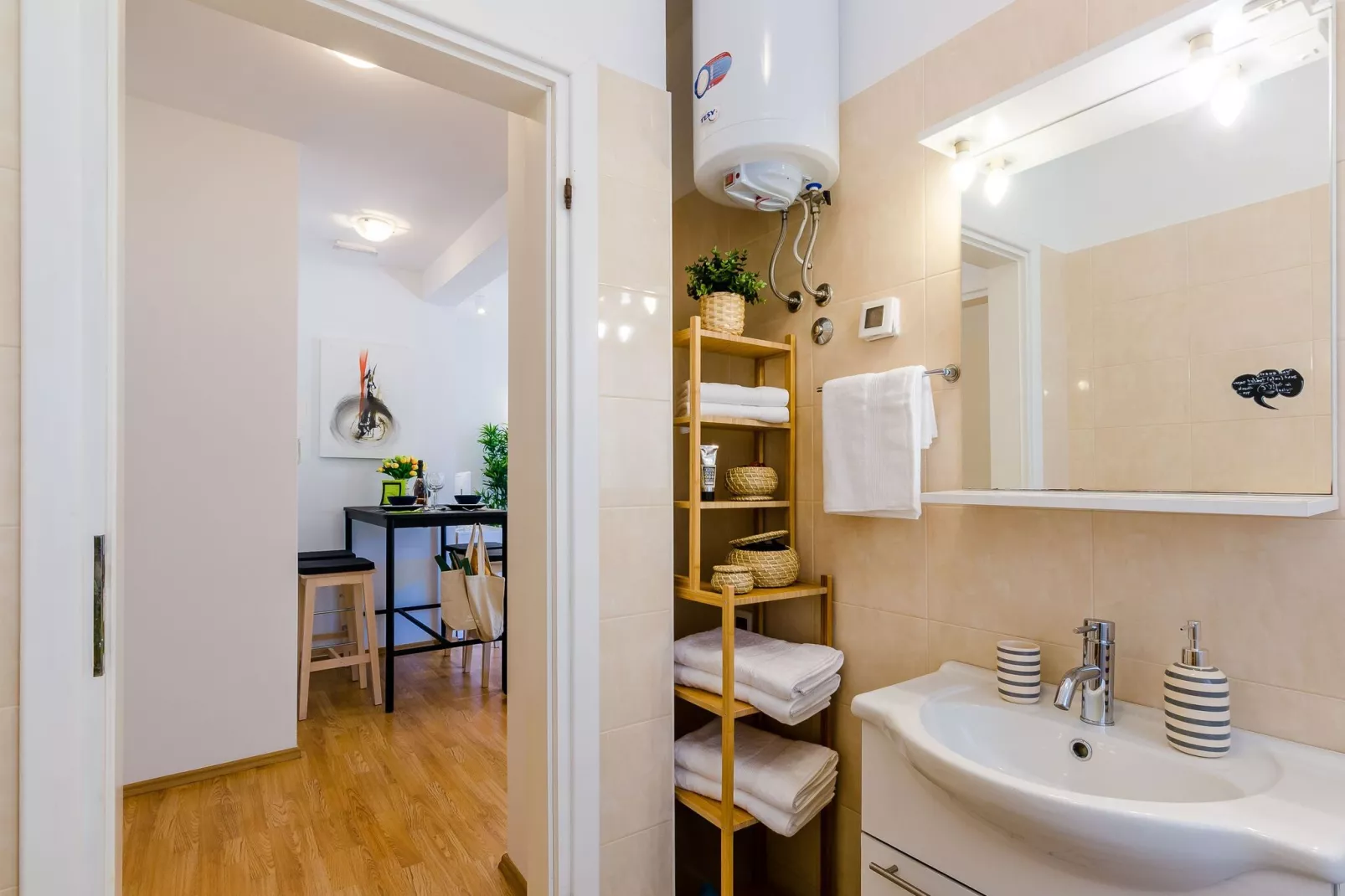 Private Garden Apartment Dubrovnik - Two-Bedroom Apartment with Garden and Terrace-Bathroom