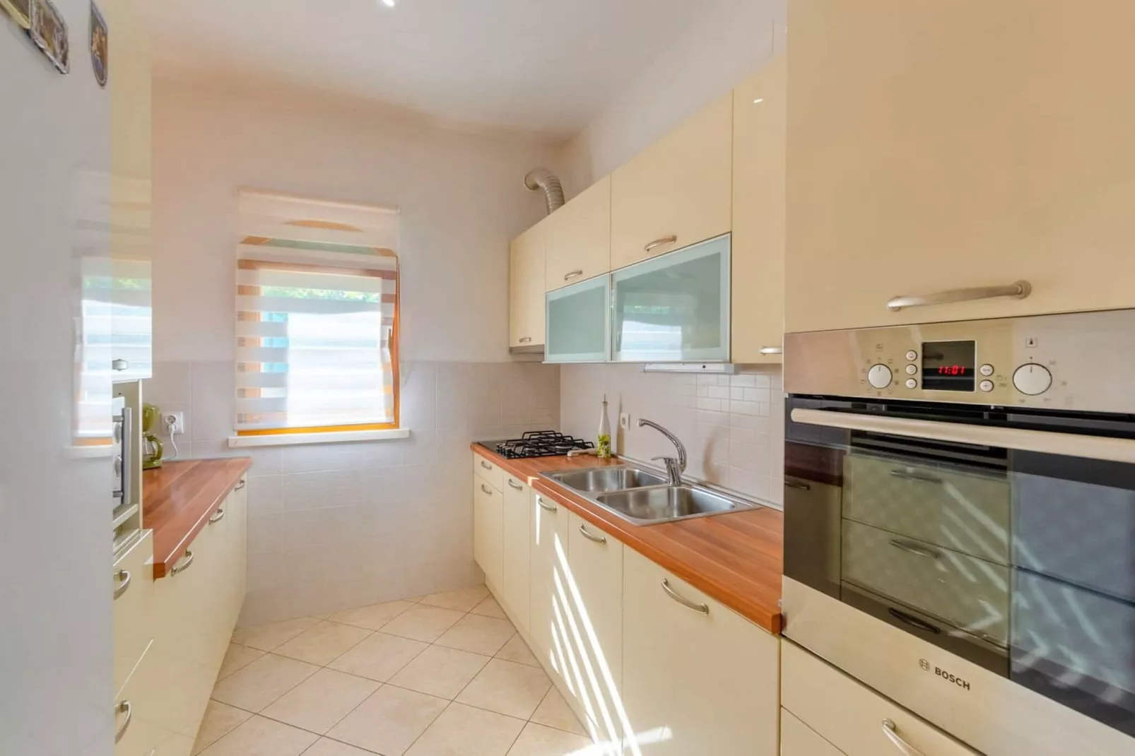 Seafront Holiday Home Marija-Three Bedroom Holiday Home with Sea View-Küche