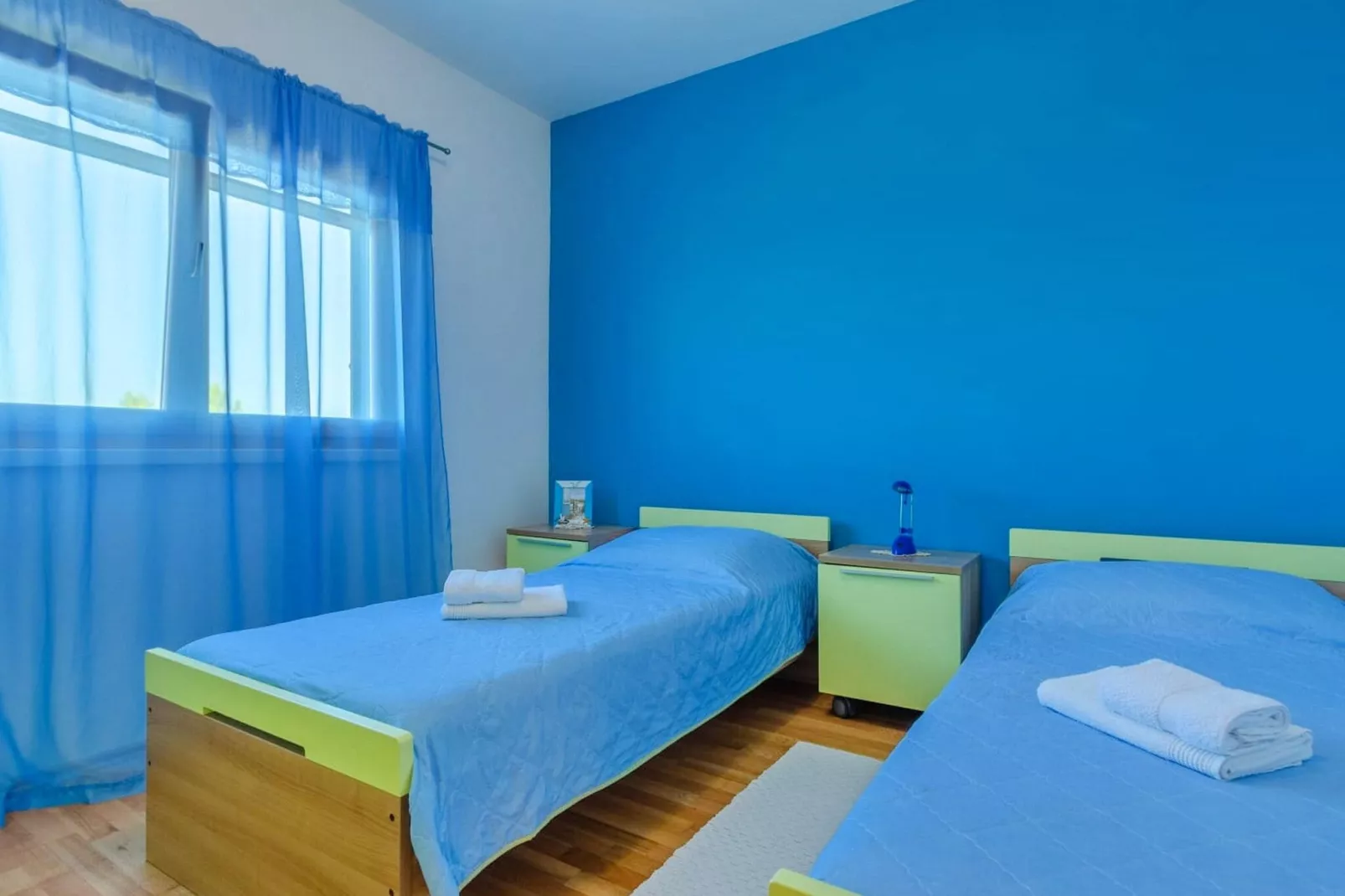 Seafront Holiday Home Marija-Three Bedroom Holiday Home with Sea View-Schlafzimmer